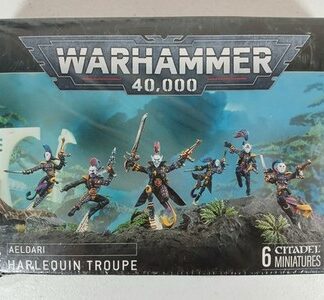 Aeldari Harlequin Troupe 6 Minatures Brand New/Sealed Warhammer 40k