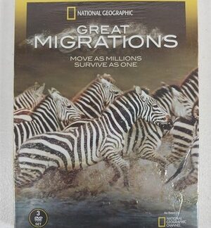 National Geographic: Great Migrations DVD 3 Disc Set New/Sealed