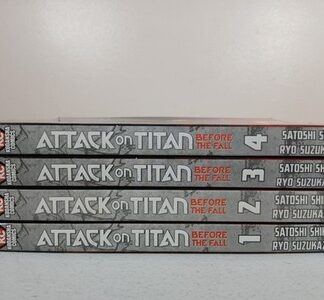 Attack on Titan Before the Fall Manga Vol 1-4 English Hajime Isayama Kodansha