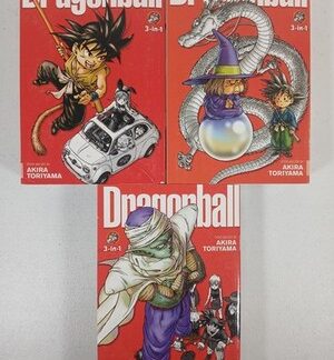 Vol 1-3, 7-9, 13-15, 3 Books, Dragon Ball Manga Omnibus English Shonen Jump Viz