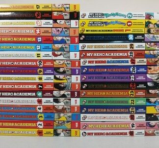 My Hero Academia Manga Vol 1-30 + Smash Vol 1 + Team-Up Missons Vol 1-2 English