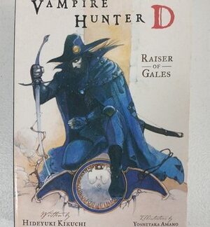 Vampire Hunter D Light Novel Vol 2 Raise of Gales Hideyuki Kikuchi English Amano