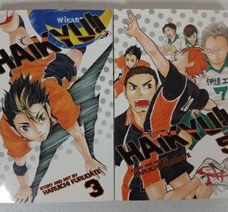 Haikyuu Haikyu!! Manga Vol 3, 5 English Shonen Jump Haruichi Furudate Viz Media