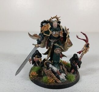 Lion El'Johnson Painted Assembled Ready Dark Angels Warhammer 40K Games Workshop