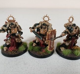 Squad of 3x Bladeguard Veterans Painted Ready Dark Angels Warhammer 40K GW
