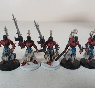 Wracks Squad of 5x Painted Ready Drukhari Dark Eldar Warhammer 40K Games Worksho