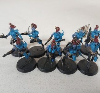 Wyches Squad of 9x Painted Drukhari Dark Eldar Warhammer 40K Games Workshop