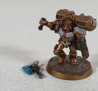 Commander Dante Painted Broken Blood Angels Space Marines Warhammer 40K