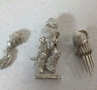 Lukas the Trickster Metal Missing Back Piece Space Wolves Space Marines Warhamme