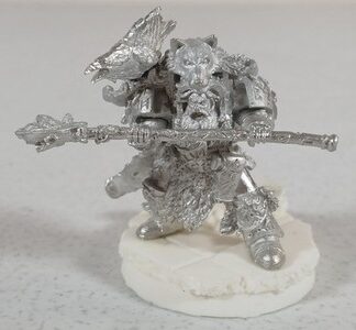 Njal Stormcaller In Terminator Armor Old OOP Metal Space Wolves Warhammer 40K