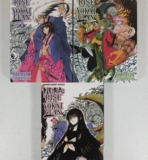 Nura: Rise of The Yokai Clan Manga Vol 8-10 English Viz Hiroshi Shiibashi