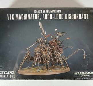 Vex Machinator, Arch-Lord Discordant New Sealed Chaos Space Marines Warhammer 40