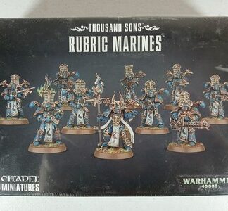 Thousand Sons Rubric Marines New Sealed Warhammer 40K Games Workshop