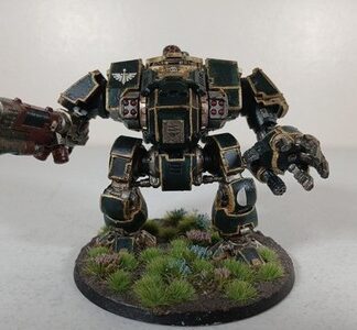 Primaris Redemptor Dreadnought Painted Dark Angels Space Marines Warhammer 40K