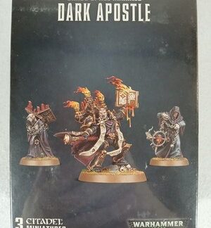 Dark Apostle + 2 Disciples Chaos Space Marines Black Legion Warhammer 40K GW New