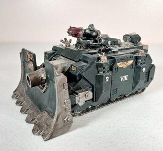 Vindicator Tank Dark Angels Painted Space Marines Warhammer 40K Games Workshop