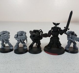 Squad of 5x Intercessors, 1x Captain Space Marines Warhammer 40K Games Workshop