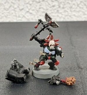 Lemartes Metal Blood Angels Space Marines Warhammer 40K Games Workshop