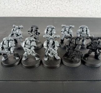 Chaos Space Marine Legionnaires Squad of 10x Warhammer 40K Games Workshop