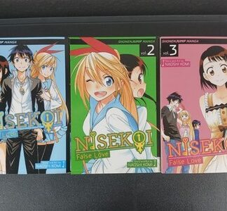 Nisekoi False Love Manga Vol 1-3 English Naoshi Komi Shonen Jump Viz