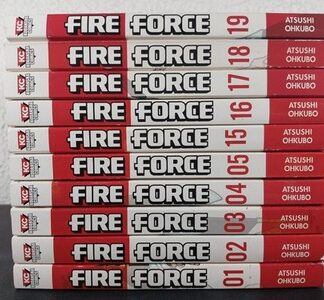 Fire Force Manga Vol 1-5, 15-19 English Atsushi Ohkubo Kodansha Comics