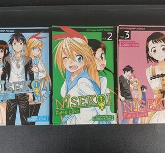 Nisekoi False Love Manga Vol 1-3 English Naoshi Komi Shonen Jump Viz