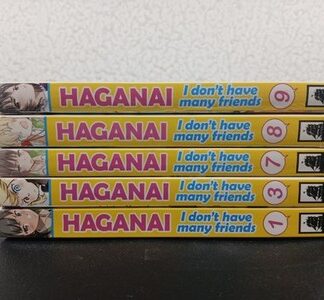 Haganai: I Don't Have Many Friends Manga Vol 1, 3, 7-9 Itachi Yomi Hirasaka