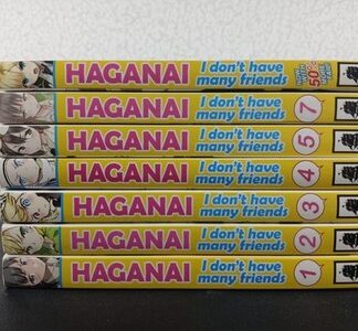 Haganai: I Don't Have Many Friends Manga Vol 1-5, 7, 50% Itachi Yomi Hirasaka
