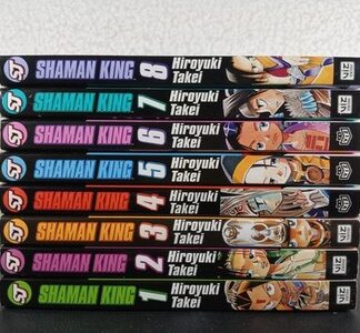 Shaman King Manga Vol 1-8 Hiroyuki Takei Shonen Jump Viz Media English