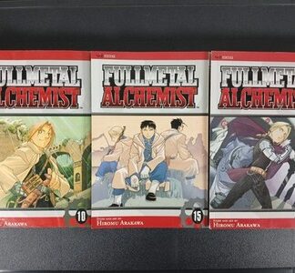 Fullmetal Alchemist Manga Vol 10, 15, 18 English Viz Media Hiromu Arakawa FMA