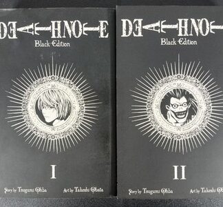 Death Note Black Edition Manga Vol 1-2 Tsugumi Ohba Viz Media English Shonen
