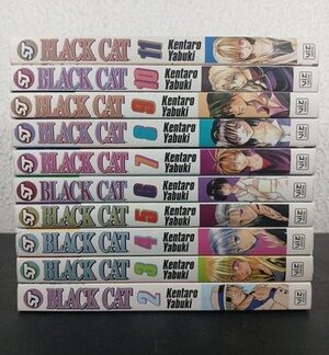 Black Cat Manga Vol 2-11 Kentaro Yabuki English Shonen Jump Viz Media