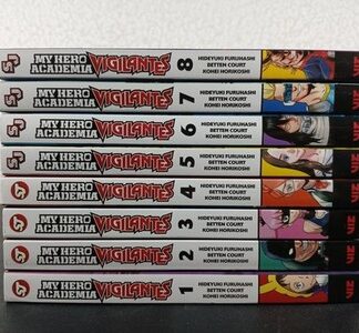 My Hero Academia Vigilantes Manga Vol 1-8 Shonen Jump Kohei Horikoshi Viz