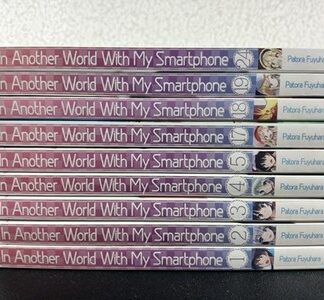 In Another World With My Smartphone Light Novel Vol 1-5, 17-19, 24 J-Novel Club