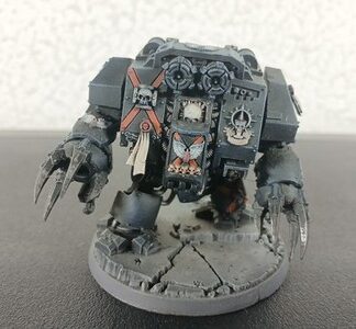 Death Company Dreadnought Blood Angels Space Marines Painted Warhammer 40K GW