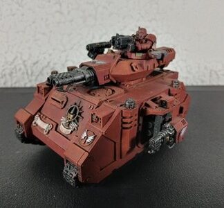 Baal Predator Tank Painted Blood Angels Space Marines Warhammer 40K GW