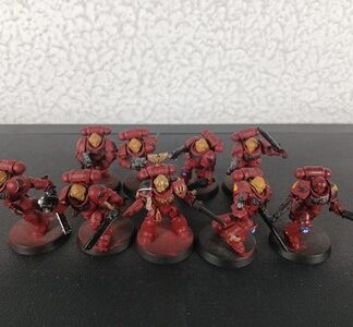 Space Marine Intercessor Close Assault Squad of 9x Blood Angels Warhammer 40K GW