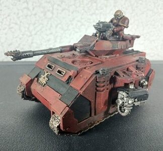 Chaos Marine Predator Tank Painted Blood Angels Space Marines Warhammer 40K GW