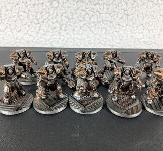 Cataphractii Terminators Painted Iron Warriors Squad of 10x Horus Heresy 30K