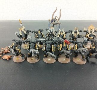 Chaos Legionnaires Old Painted Squad of 12x + Bits Warhammer 40K Games Workshop