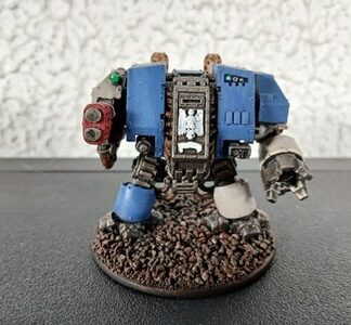 Redemptor Dreadnought Painted Ultramarines Space Marines Warhammer 40K GW