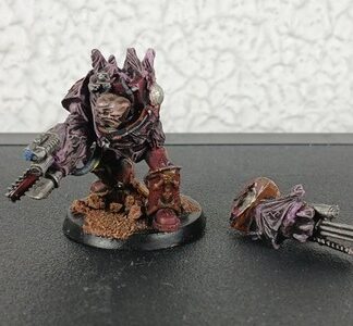 Mutilator Painted Metal Old OOP Chaos Space Marines Warhammer 40K Games Workshop