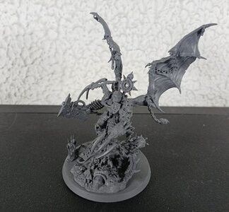 Nurgle Demon Prince Kitbashed Death Guard Warhammer 40K Chaos Space Marine