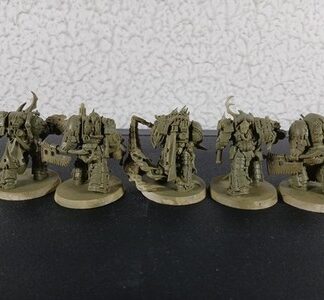 Blightlord Terminators Random Squad of 5x Plague Marines Warhammer, Same Weapons