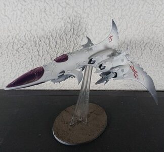 Void Raven Painted With Stand Drukhari Dark Eldar Warhammer 40K Games Workshop