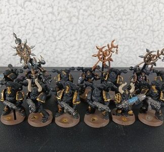 Chaos Legionnaires Old Painted Squad of 13x Warhammer 40K Games Workshop