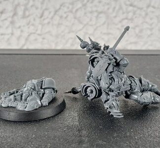 Haarken Worldclaimer Chaos Space Marines Warhammer 40K Games Workshop