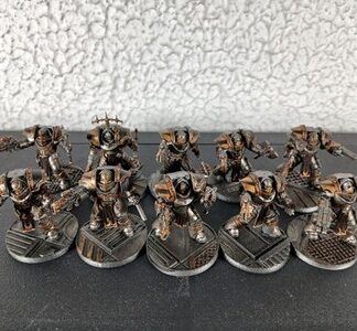 Chaos Terminators Squad of 10x Iron Warriors Chaos Space Marines Warhammer 40K