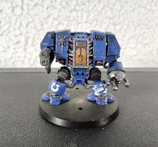 Venerable Dreadnought Painted Space Marines Ultramarines Warhammer 40K GW