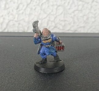 Imperial Pilot Lieutenant Varras Painted Space Marines Ultramarines Warhammer 40